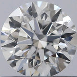 0.50ct Round Natural Diamond (Colour D, Clarity VS2, Cut EX, GIA Certified)