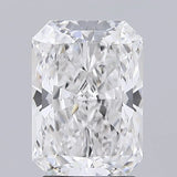 2.14ct Radiant Lab Grown Diamond (Colour E, Clarity VVS2, IGI Certified)