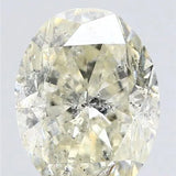 1.01ct Oval Natural Diamond (Colour K, Clarity I1, Cut VG, IGI Certified)