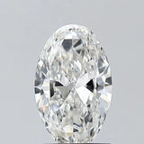 0.90ct Oval Natural Diamond (Colour H, Clarity SI2, GIA Certified)
