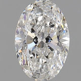 1.24ct Oval Lab Grown Diamond (Colour D, Clarity SI1, IGI Certified)