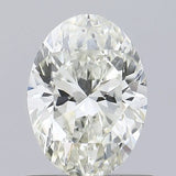 0.70ct Oval Natural Diamond (Colour K, Clarity SI2, GIA Certified)