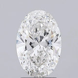 1.75ct Oval Lab Grown Diamond (Colour F, Clarity VS1, IGI Certified)