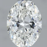 0.60ct Oval Natural Diamond (Colour I, Clarity VS2, Cut F, GIA Certified)