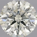 0.75ct Round Natural Diamond (Colour L, Clarity I1, Cut EX, IGI Certified)