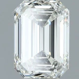 1.00ct Emerald Natural Diamond (Colour H, Clarity VVS2, Cut VG, IGI Certified)