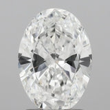 1.50ct Oval Lab Grown Diamond (Colour D, Clarity VS1, IGI Certified)