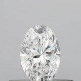 0.33ct Oval Lab Grown Diamond (Colour D, Clarity VS1, IGI Certified)