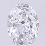 0.50ct Oval Lab Grown Diamond (Colour D, Clarity VVS1, IGI Certified)