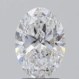 2.00ct Oval Lab Grown Diamond (Colour D, Clarity VVS2, IGI Certified)