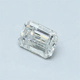 0.46ct Emerald Natural Diamond (Colour F, Clarity I2, GIA Certified)