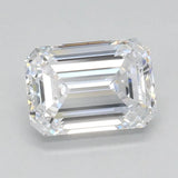 0.97ct Emerald Lab Grown Diamond (Colour D, Clarity VVS2, IGI Certified)