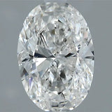 0.81ct Oval Natural Diamond (Colour F, Clarity SI2, Cut VG, IGI Certified)