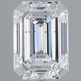 1.01ct Emerald Lab Grown Diamond (Colour E, Clarity SI1, IGI Certified)