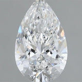 1.17ct Pear Lab Grown Diamond (Colour E, Clarity VS1, IGI Certified)
