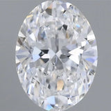1.04ct Oval Lab Grown Diamond (Colour D, Clarity SI2, IGI Certified)