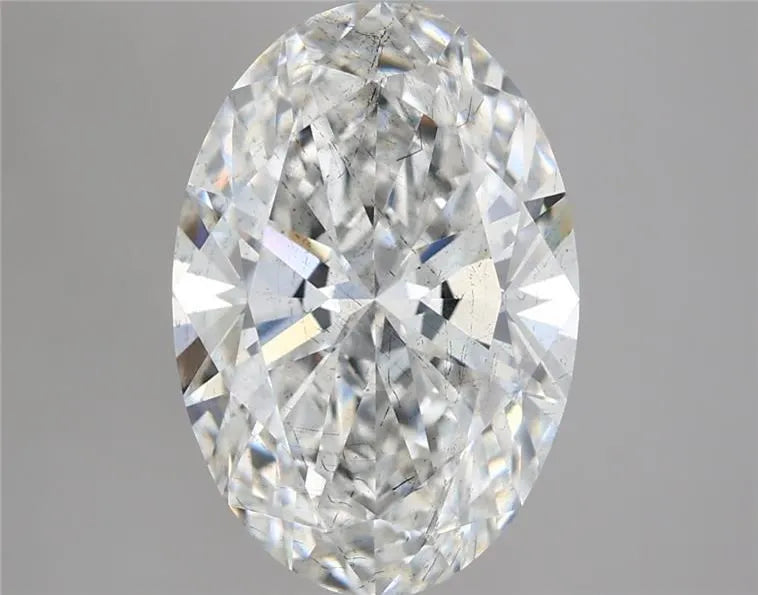 3.10ct Oval Lab Grown Diamond (Colour F, Clarity SI1, IGI Certified)