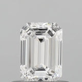 0.59ct Emerald Lab Grown Diamond (Colour D, Clarity VS1, IGI Certified)