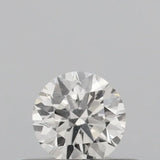 0.30ct Round Natural Diamond (Colour K, Clarity SI1, Cut EX, IGI Certified)