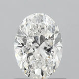 0.79ct Oval Lab Grown Diamond (Colour F, Clarity VS1, IGI Certified)