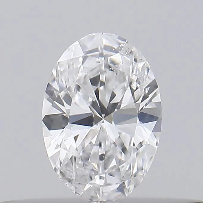 0.20ct Oval Natural Diamond (Colour D, Clarity I1, GIA Certified)