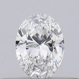 0.20ct Oval Natural Diamond (Colour D, Clarity VVS2, GIA Certified)