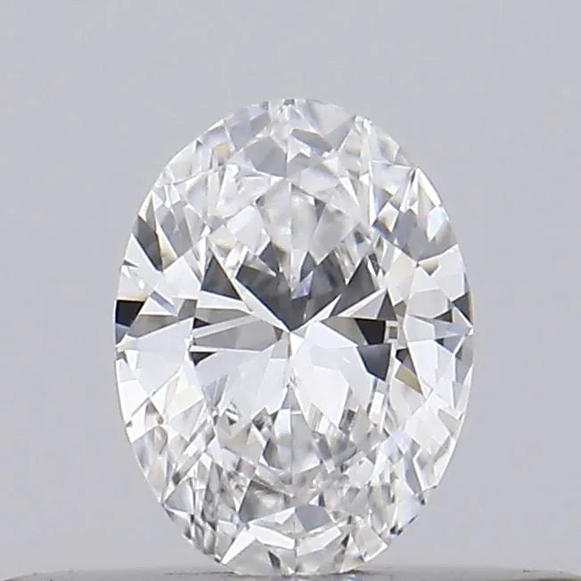 0.20ct Oval Natural Diamond (Colour D, Clarity VVS2, GIA Certified)