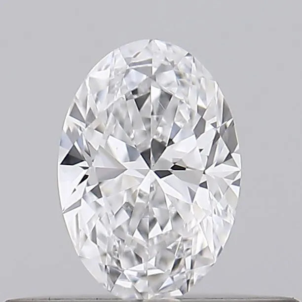 0.20ct Oval Natural Diamond (Colour D, Clarity VVS2, GIA Certified)