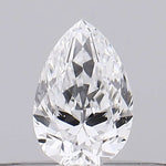 0.20ct Pear Natural Diamond (Colour D, Clarity SI1, GIA Certified)
