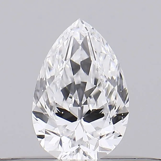 0.20ct Pear Natural Diamond (Colour D, Clarity SI1, GIA Certified)