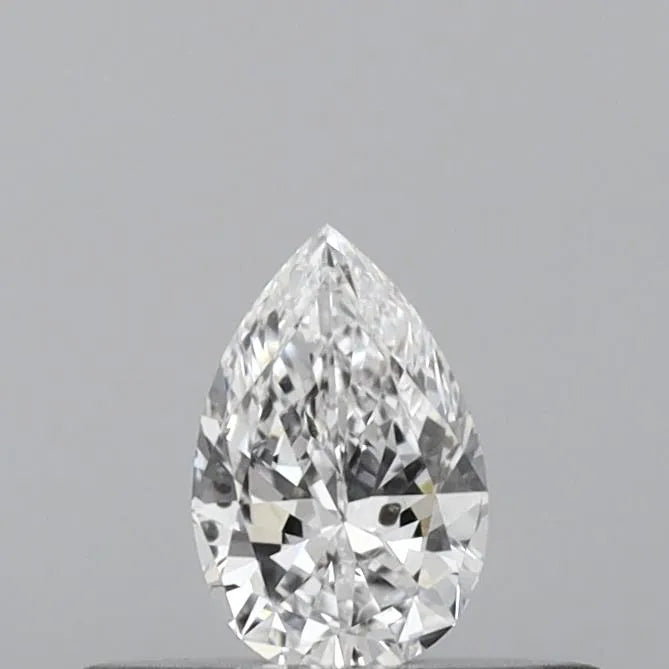 0.20ct Pear Natural Diamond (Colour E, Clarity SI2, Cut VG, IGI Certified)