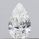 0.20ct Pear Natural Diamond (Colour G, Clarity VVS2, GIA Certified)