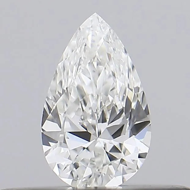 0.20ct Pear Natural Diamond (Colour G, Clarity VVS2, GIA Certified)