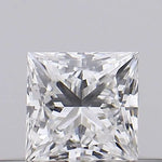0.20ct Princess Natural Diamond (Colour F, Clarity VS1, GIA Certified)
