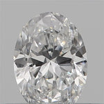 0.21ct Oval Natural Diamond (Colour D, Clarity SI2, Cut VG, IGI Certified)