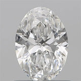 0.21ct Oval Natural Diamond (Colour E, Clarity SI1, Cut VG, IGI Certified)