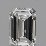 0.23ct Emerald Natural Diamond (Colour F, Clarity SI2, GIA Certified)