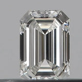 0.23ct Emerald Natural Diamond (Colour G, Clarity VVS2, Cut VG, IGI Certified)