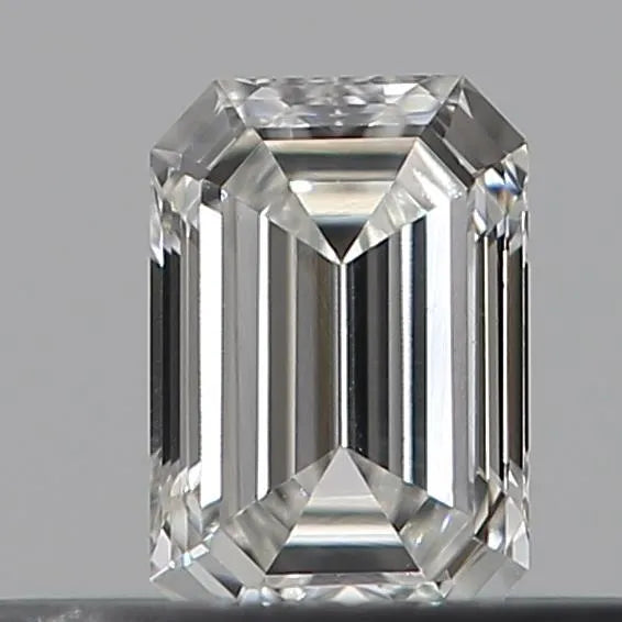 0.23ct Emerald Natural Diamond (Colour G, Clarity VVS2, Cut VG, IGI Certified)