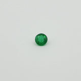 0.23ct Round Natural Emerald (Colour Green, Clarity Slightly Included, Cut Faceted)
