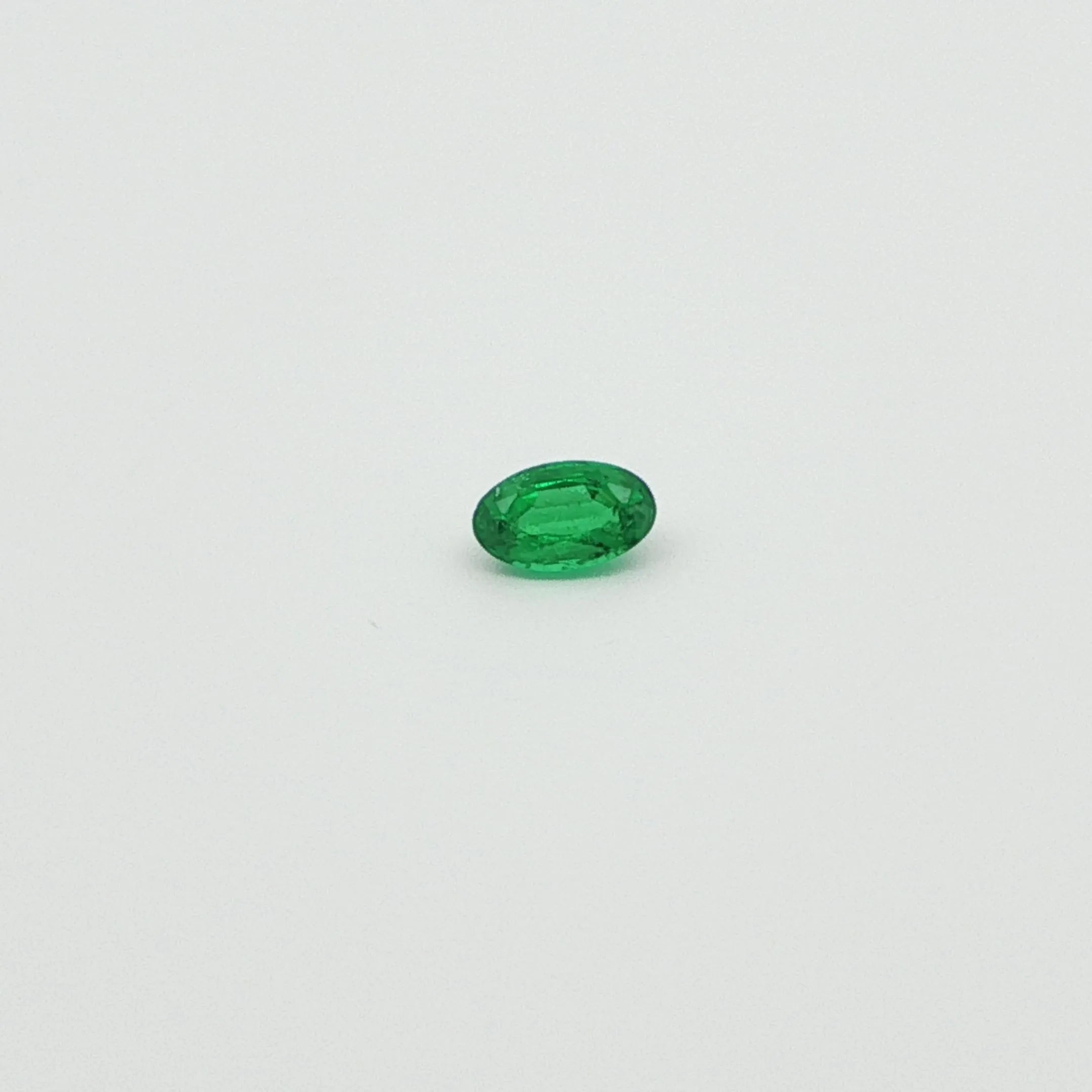 0.24ct Oval Natural Emerald (Colour Green, Clarity Slightly Included, Cut Faceted)