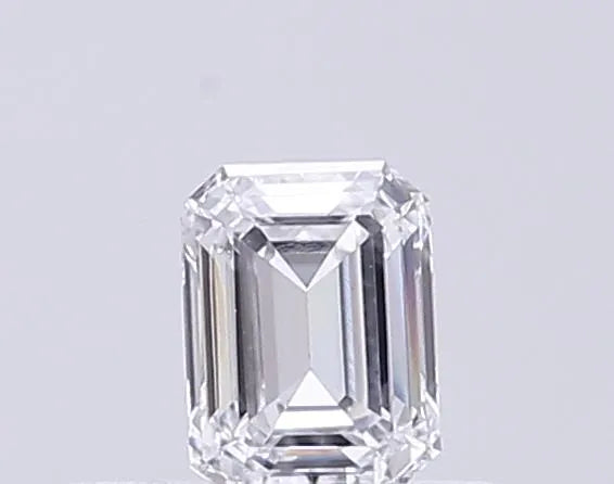 0.25ct Emerald Lab Grown Diamond (Colour D, Clarity VS1, IGI Certified)