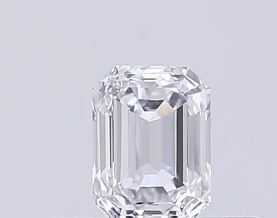 0.25ct Emerald Lab Grown Diamond (Colour D, Clarity VVS1, IGI Certified)