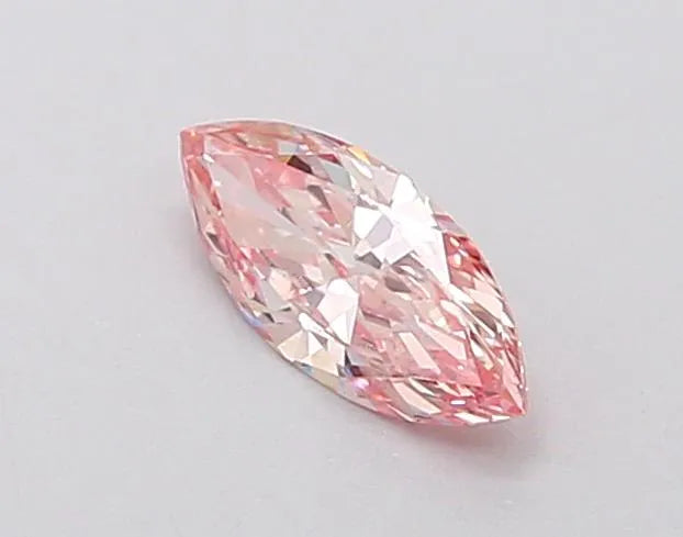 0.25ct Marquise Lab Grown Diamond (Colour Fancy Pink, Clarity VS1, IGI Certified)