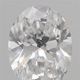 0.25ct Oval Natural Diamond (Colour D, Clarity SI1, Cut VG, IGI Certified)