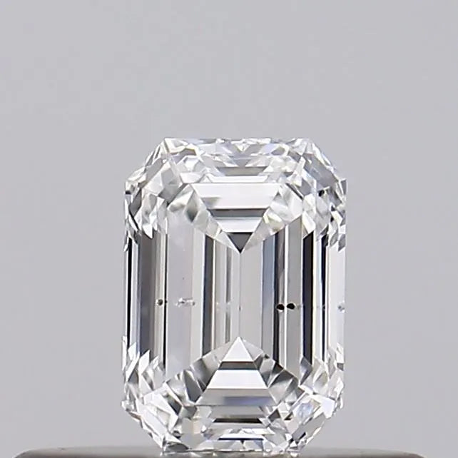 0.26ct Emerald Natural Diamond (Colour D, Clarity SI2, GIA Certified)