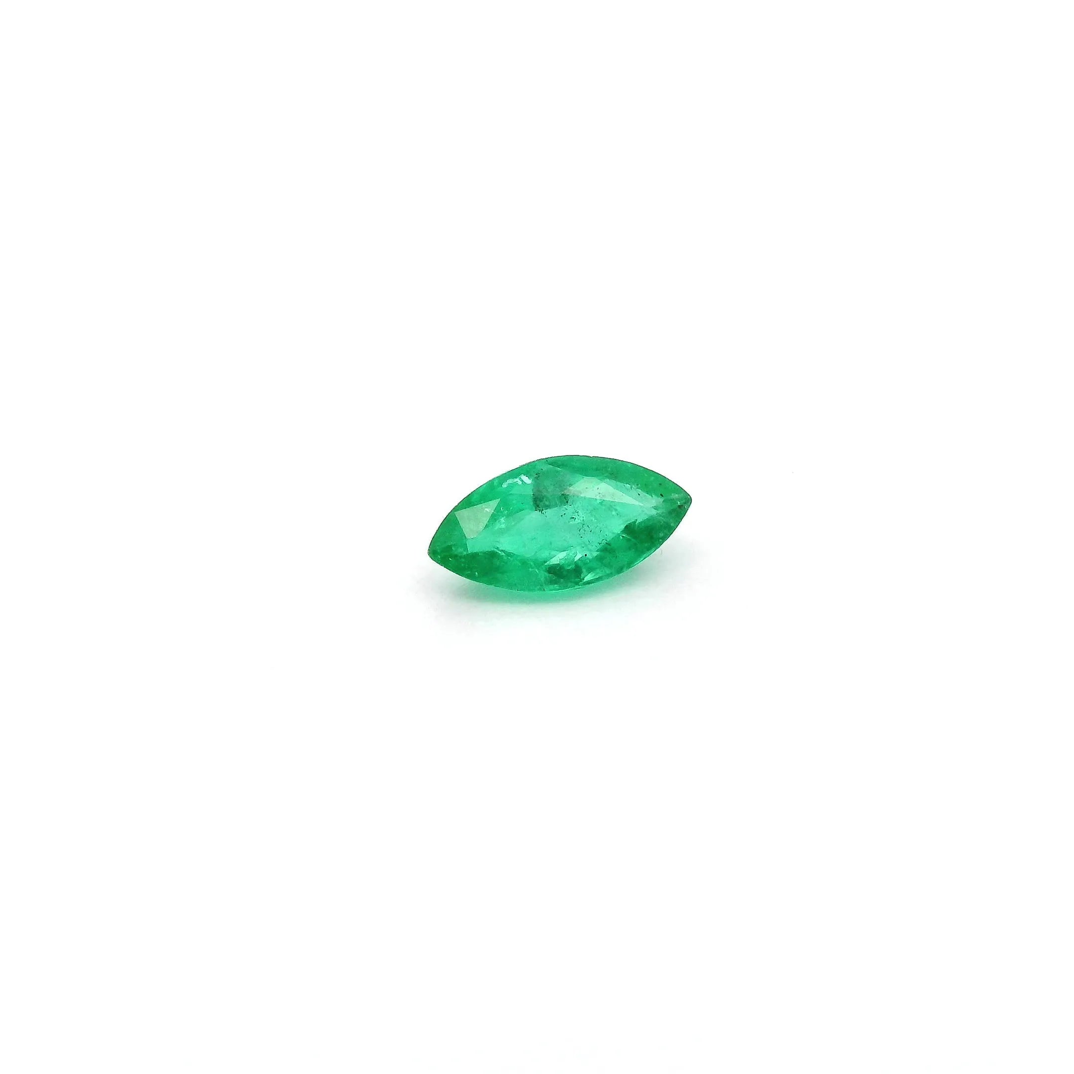 0.26ct Marquise Natural Emerald (Colour Green, Clarity Eye Clean, Cut Faceted)