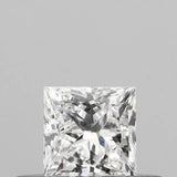 0.26ct Princess Lab Grown Diamond (Colour D, Clarity VS1, IGI Certified)