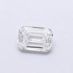 0.27ct Emerald Lab Grown Diamond (Colour D, Clarity VS2, IGI Certified)