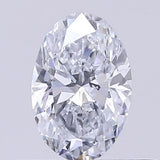 0.27ct Oval Lab Grown Diamond (Colour G, Clarity VVS2, IGI Certified)